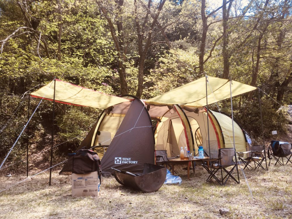 TENT FACTORY(テントファクトリー) トンネル 2ルームテント L | ochge.org